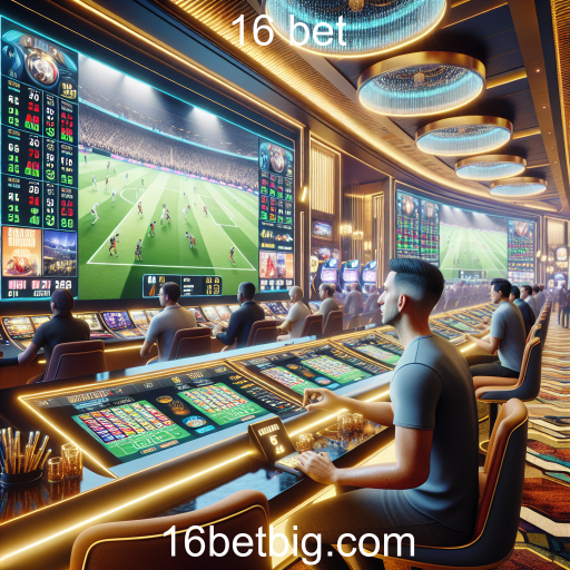 Experimente a Emoção das Apostas Ao Vivo na 16 Bet